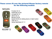Green Silicone Key Fob Cover Case Smart Remote Pouches Protection Key Chain Fits Nissan Murano 03 08