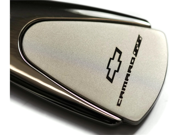 Chevy Chevrolet Camaro SS Chrome Teardrop Key Fob Authentic Logo Key Chain Key Ring Keychain Lanyard KC3.CMR.SS