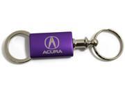 Acura Purple Valet Key Fob Authentic Logo Key Chain Key Ring Keytag Lanyard KC3718.ACU.PUR