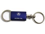 Acura TL Navy Valet Key Fob Authentic Logo Key Chain Key Ring Keytag Lanyard KC3718.ATL.NVY