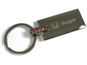 Honda Insight Pink Crystal Rhinestone Key Fob Authentic Logo Key Chain Key Ring Keychain Lanyard KC9121P.INS