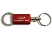 Chevy Chevrolet Camaro RS Red Valet Key Fob Authentic Logo Key Chain Key Ring Keytag Lanyard KC3718.CMRS.RED