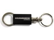 Hummer Black Valet Key Fob Authentic Logo Key Chain Key Ring Keytag Lanyard KC3718.HUM.BLK