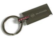 Nissan Murano Pink Crystal Rhinestone Key Fob Authentic Logo Key Chain Key Ring Keychain Lanyard KC9121P.MUR