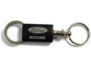 Ford Edge Black Valet Key Fob Authentic Logo Key Chain Key Ring Keytag Lanyard KC3718.EDG.BLK