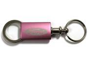 Ford Pink Valet Key Fob Authentic Logo Key Chain Key Ring Keytag Lanyard KC3718.FOR.PNK