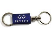 Nissan Infiniti Navy Valet Key Fob Authentic Logo Key Chain Key Ring Keytag Lanyard KC3718.INF.NVY
