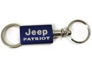 Jeep Patriot Navy Valet Key Fob Authentic Logo Key Chain Key Ring Keytag Lanyard KC3718.PAR.NVY