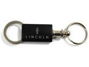Lincoln Black Valet Key Fob Authentic Logo Key Chain Key Ring Keytag Lanyard KC3718.LIN.BLK