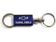 Chevy Chevrolet Malibu Navy Valet Key Fob Authentic Logo Key Chain Key Ring Keytag Lanyard KC3718.MAL.NVY