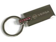 Nissan Versa Pink Crystal Rhinestone Key Fob Authentic Logo Key Chain Key Ring Keychain Lanyard KC9121P.VSA
