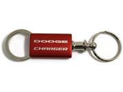 Dodge Charger Red Valet Key Fob Authentic Logo Key Chain Key Ring Keytag Lanyard KC3718.CHG.RED