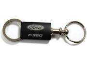 Ford F 350 F350 Black Valet Key Fob Authentic Logo Key Chain Key Ring Keytag Lanyard KC3718.F35.BLK