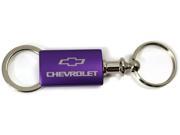 Chevrolet Purple Valet Key Fob Authentic Logo Key Chain Key Ring Keytag Lanyard KC3718.CHV.PUR