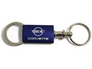 Chevrolet Chevy Corvette C4 Navy Valet Key Fob Authentic Logo Key Chain Key Ring Keytag Lanyard KC3718.COV4.NVY