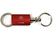 Acura Type S Type S Red Valet Key Fob Authentic Logo Key Chain Key Ring Keytag Lanyard KC3718.TYP.RED
