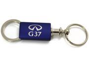 Infiniti G37 Navy Valet Key Fob Authentic Logo Key Chain Key Ring Keytag Lanyard KC3718.G37.NVY