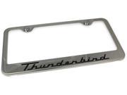 Ford Thunderbird Engraved Chrome Frame Metal Mirror Chrome License Plate Frame LF.THU.EC