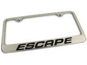 Ford Escape Engraved Chrome Frame Metal Mirror Chrome License Plate Frame LF.XCA.EC