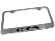 Cadillac CTS Engraved Chrome Frame Mirror Chrome License Plate Frame LF.CTS.EC
