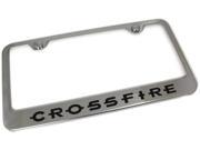 Chrysler Crossfire Engraved Chrome Frame Mirror Chrome License Plate Frame LF.CRO.EC