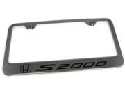 Honda S2000 Engraved Chrome Frame Metal Mirror Chrome License Plate Frame LF.S20.EC