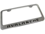 Honda Avalanche Engraved Chrome Frame metal Mirror Chrome License Plate Frame LF.AVL.EC