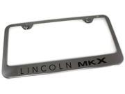 Lincoln MKX Engraved Chrome Frame Metal Mirror Chrome License Plate Frame LF.MKX.EC