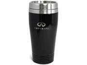 Infiniti Travel Mug Travel Coffee Mug Cup Stainless Steel Tea Mug Thermo Black