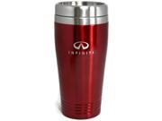 Infiniti Travel Mug Travel Coffee Mug Cup Stainless Steel Tea Mug Thermo Red