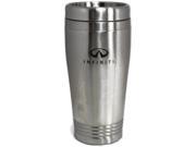 Infiniti Travel Mug Travel Coffee Mug Cup Stainless Steel Tea Mug Thermo Silver