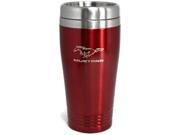 Mustang Travel Mug Travel Coffee Mug Cup Stainless Steel Tea Mug Thermo Red