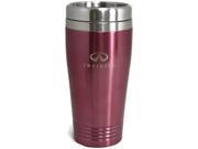 Infiniti Travel Mug Travel Coffee Mug Cup Stainless Steel Tea Mug Thermo Pink