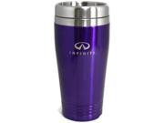 Infiniti Travel Mug Travel Coffee Mug Cup Stainless Steel Tea Mug Thermo Purple