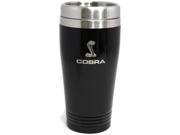 Cobra Travel Mug Travel Coffee Mug Cup Stainless Steel Tea Mug Thermo Black