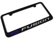 Ford Logo License Plate Frame Black Powder Coated Metal Hand Painted Engraved 9060326