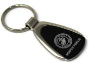 United States Marine Corps Semper Fidelis Logo Black Tear Drop Key Chain KCK.USMC