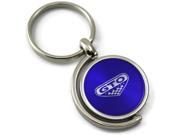 Pontiac GTO Logo Spinner Circle Key Chain Blue KC1025.GTO6.0.BLU