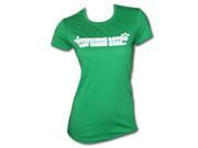 Everyone Loves An Irish Girl Green Juniors Graphic T Shirt
