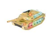 Kids Toy Military Army Tank Flashing Lights and Sound Bump and Go Action