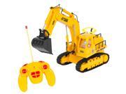 Remote Control RC Excavator Tractor Construction Truck 7 Channel Lights Sound