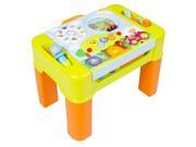Kids Learning Activity Table With Quiz Music Lights Shapes Tools and More