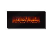 Best Choice Products 50 Electric Wall Mounted Fireplace Heater W Adjustable Heating