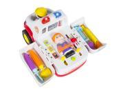 Educational Ambulance Rescue Vehicle Toy Bump n Go Lights Music Medical Sounds