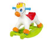 Musical Educational Rocking Horse With Ride On Rollers Learn ABC s Shapes Numbers