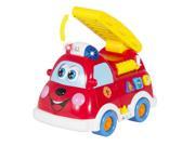 Fire Truck Toy with Lights and Sirens Bump n Go Teaching English and Spanish