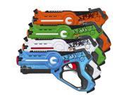 Best Choice Products Kids Laser Tag Set Gun Toy Blasters W Multiplayer Mode 4 Pack