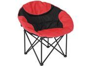 Best Choice Products Folding Lightweight Moon Camping Chair Outdoor Sport Red