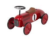 Best Choice Products Ride On Classic Metal Racer Pedal Car Outdoor Red