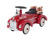 Best Choice Products Ride On Fire truck speedster Metal Car Kids Outdoor